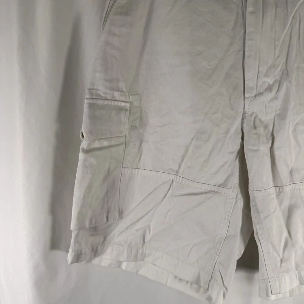Polo Ralph Lauren Cargo Shorts Men's 32 White Relaxed Fit 100% Cotton 10